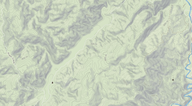 New off line map application